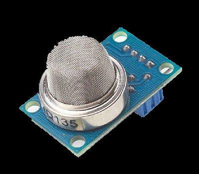 Hava Kalitesi Sensörü (MQ135) MQ135 hava kalite sensörü havadaki duman ve CO2 miktarını ölçen bir sensördür.