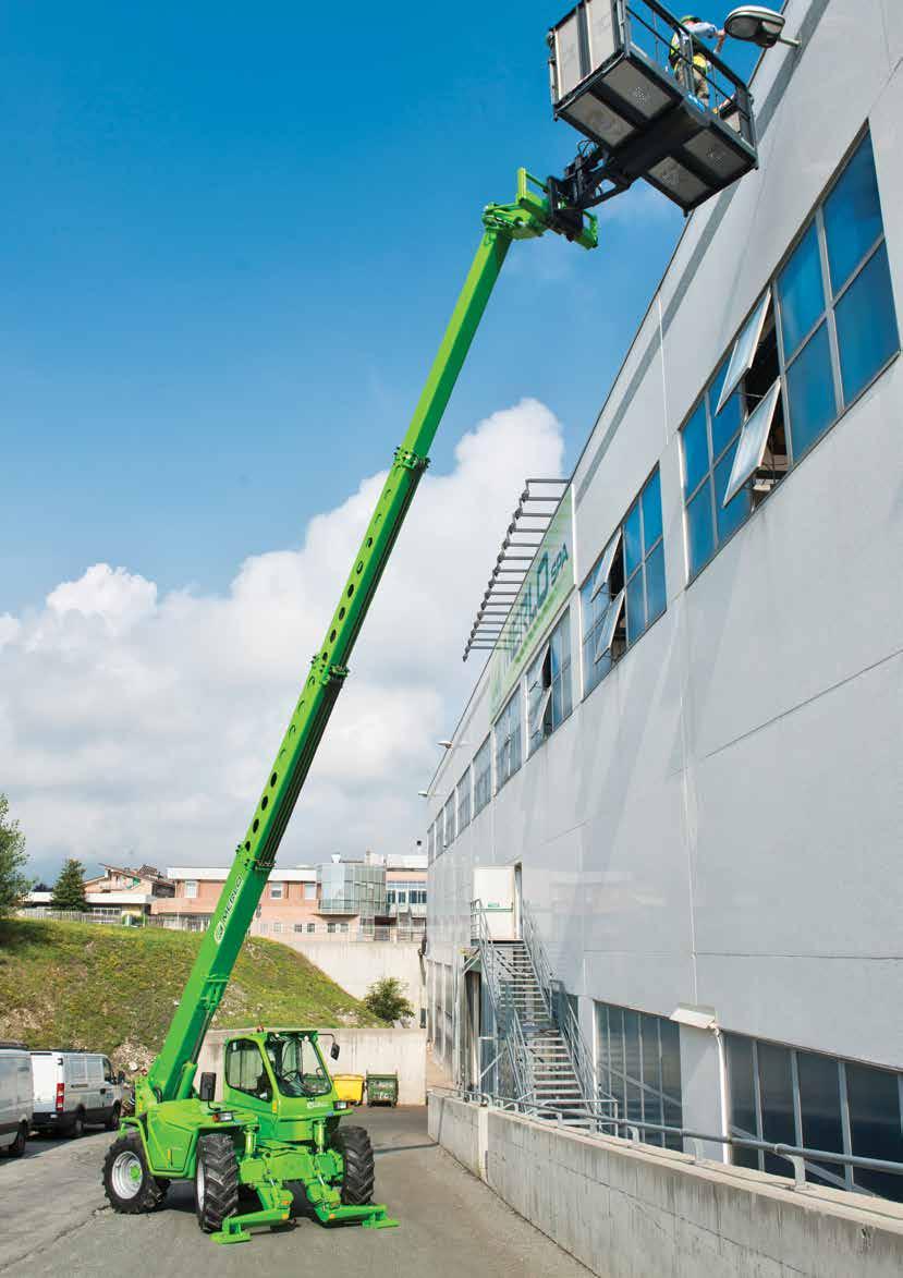 MERLO LVL (Levelling) ve MERLO STL (Stabilizer) birlikte kullanıldığında 24 ye kadar