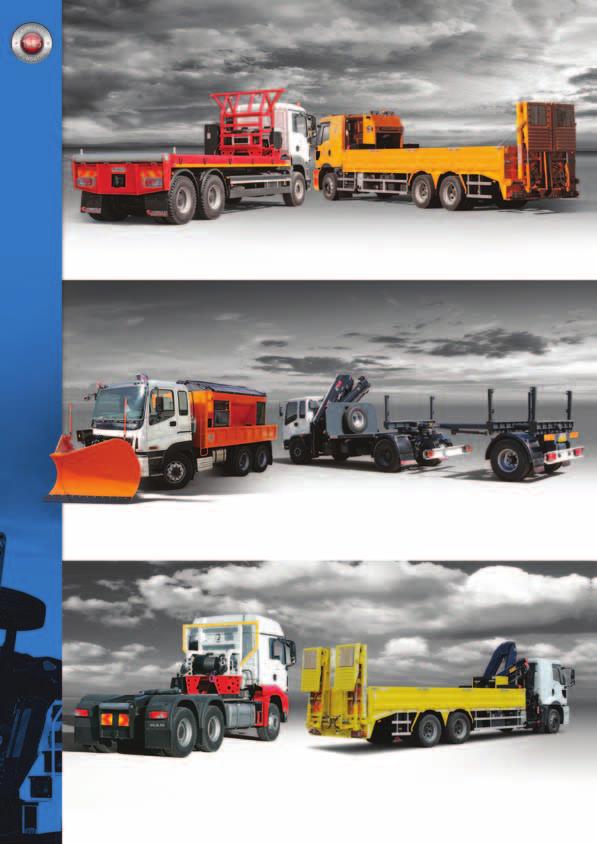 VİNÇLİ WITH CRANE LU NAKİL TRANSPORTATION VEHICLE WITH ÖZEL ÜRÜNLER SPECIAL PRODUCTS KAR KÜREME VE TUZ SERPME SNOW