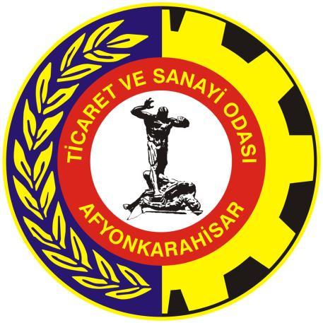 Afyonkarahisar Chamber E- BÜLTEN of Commerce and Industry AĞUSTOS 2016