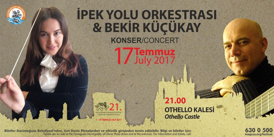 TEMMUZ 2017 İPEK YOLU ORKESTRASI KONSERLERİ Kıbrısın Mağusa Kenti'nde "3.