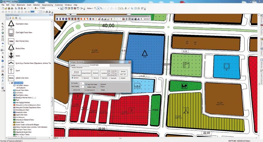 İmar Bilgi Sistemi Proje, Uygulama İmar Planları, kadastral haritalar, Numarataj haritaları, 1/25000 lik plan, kütle haritaları, halihazır haritalar, jeolojik haritalar, Ortofoto görüntüleri, uydu