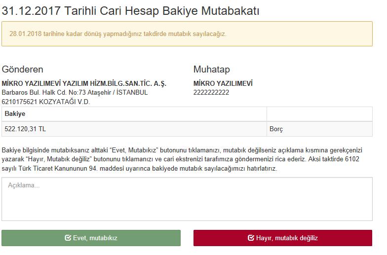 Bu e-posta nın içeriğinde aşağıdaki resimde gözüken detaylar yer almaktadır.