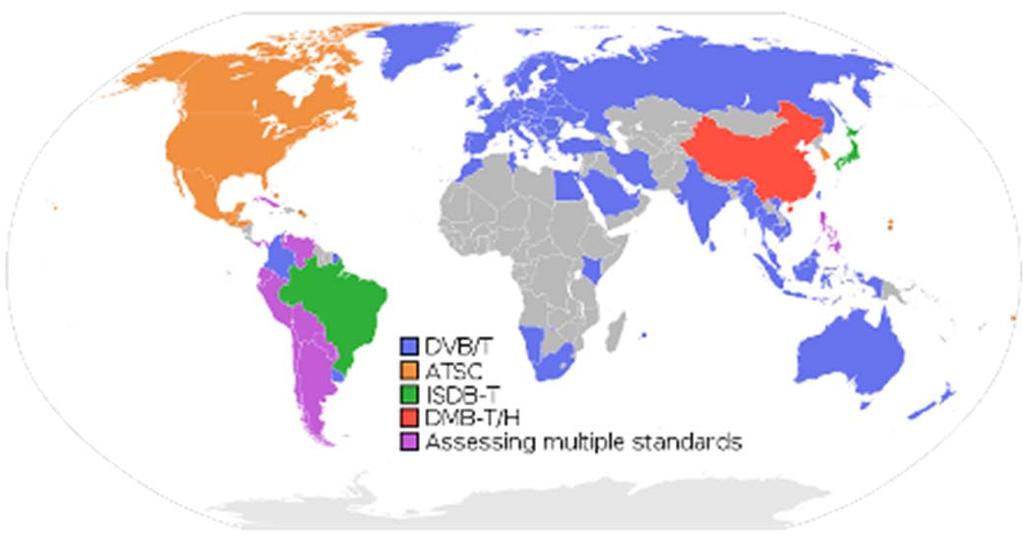 Avrupa da DVB T2 Son Durum Dünya da sayısal yayın teknolojileri Avrupa da sayısal yayın geçiş durumu Amerika da ATSC ve ISDB-T