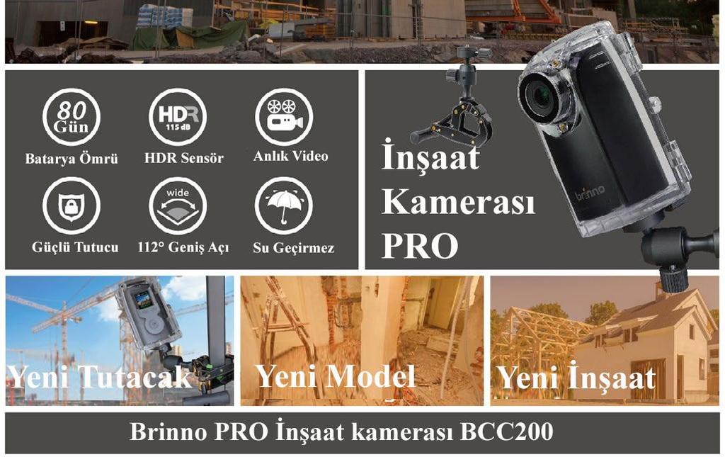 Uygulamalar. Şantiye projelerinde neden Brinno BCC200 inşaat kamerası kullanmalıyız? Brinno Time-Lapse kameralar alanında dünya lideridir.