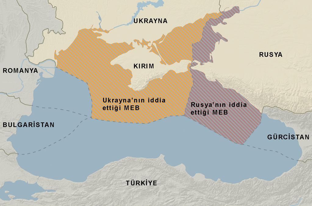 Şekil 5: Rusya nın Münhasır Ekonomik Bölgesindeki Genişleme 15 Kırım ın İlhakından Önce Kırım ın İlhakından Sonra 15 William J.