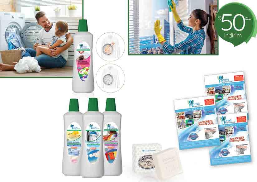 Home Professional Leke Çıkarıcı 000 ml - 77 Home Professional Çamaşır Yumuşatıcı 000 ml - 74 9,90 4,90 8,90 0,50 4 HOME PROFESSIONAL Mutfak Bezi Deterjana ve kimyasala ihtiyaç duymadan tezgâh, fırın,