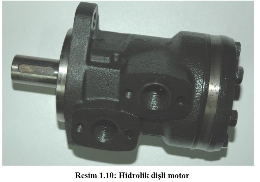 Hidrolik motorlarla yüksek basınçtaki akışkanları kullanarak büyük döndürme momentleri elde edilir. Küçük bir hacimle büyük momentleri üretmek mümkündür.