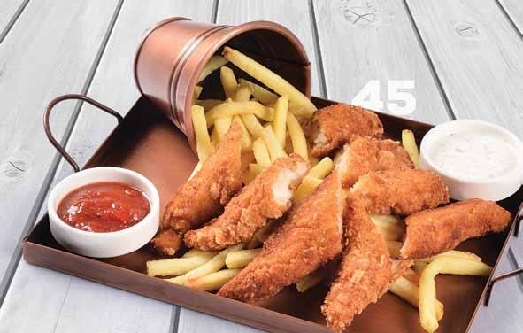 tl 45 Chicken Fingers 21,00 tl 46 Çin