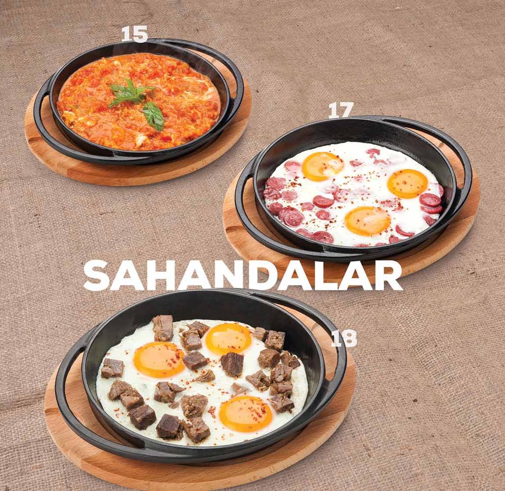 Sahanda Menemen Tereyağlı Sosisli