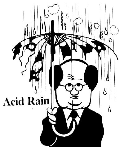Asit Yağışları Asit çökelmesi Asidik kirleticilerin yağış yoluyla çökelmesi asit yağmuru olarak adlandırılır.