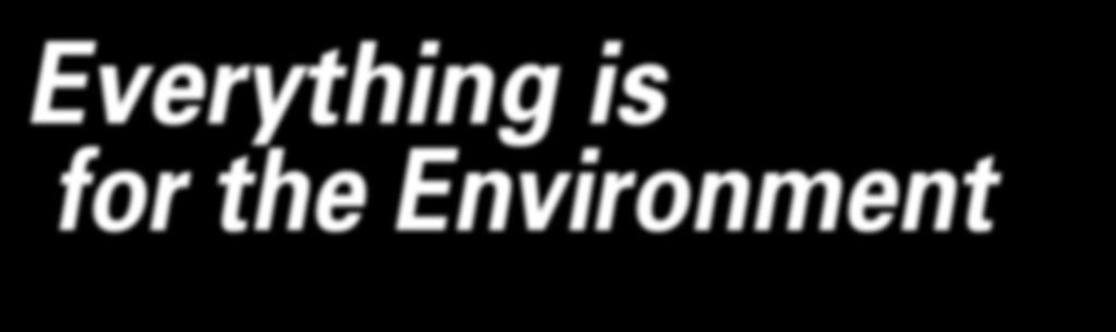 Herşey Çevre İçin Everything is for the Environment Güzelliği bulmak için tüm dünyayı dolaşsak da; onu içimizde taşımıyorsak asla