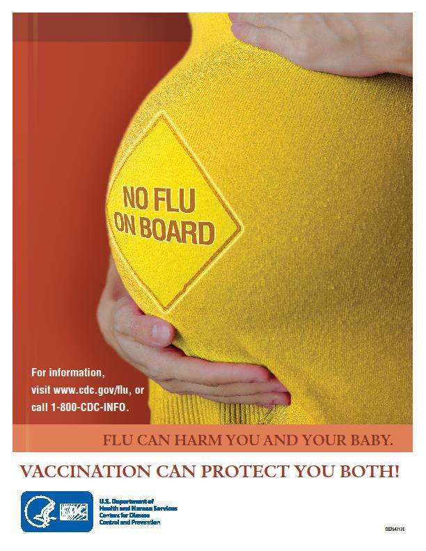 İnfluenza Gebe olan veya influenza sezonunda gebelik ihtimali olan herkese önerilir.
