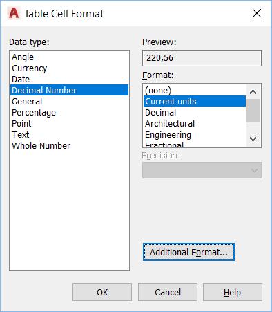 AutoCAD 2014 Kullanımı Table (Tablo) Komutu Tablo içerisindeki