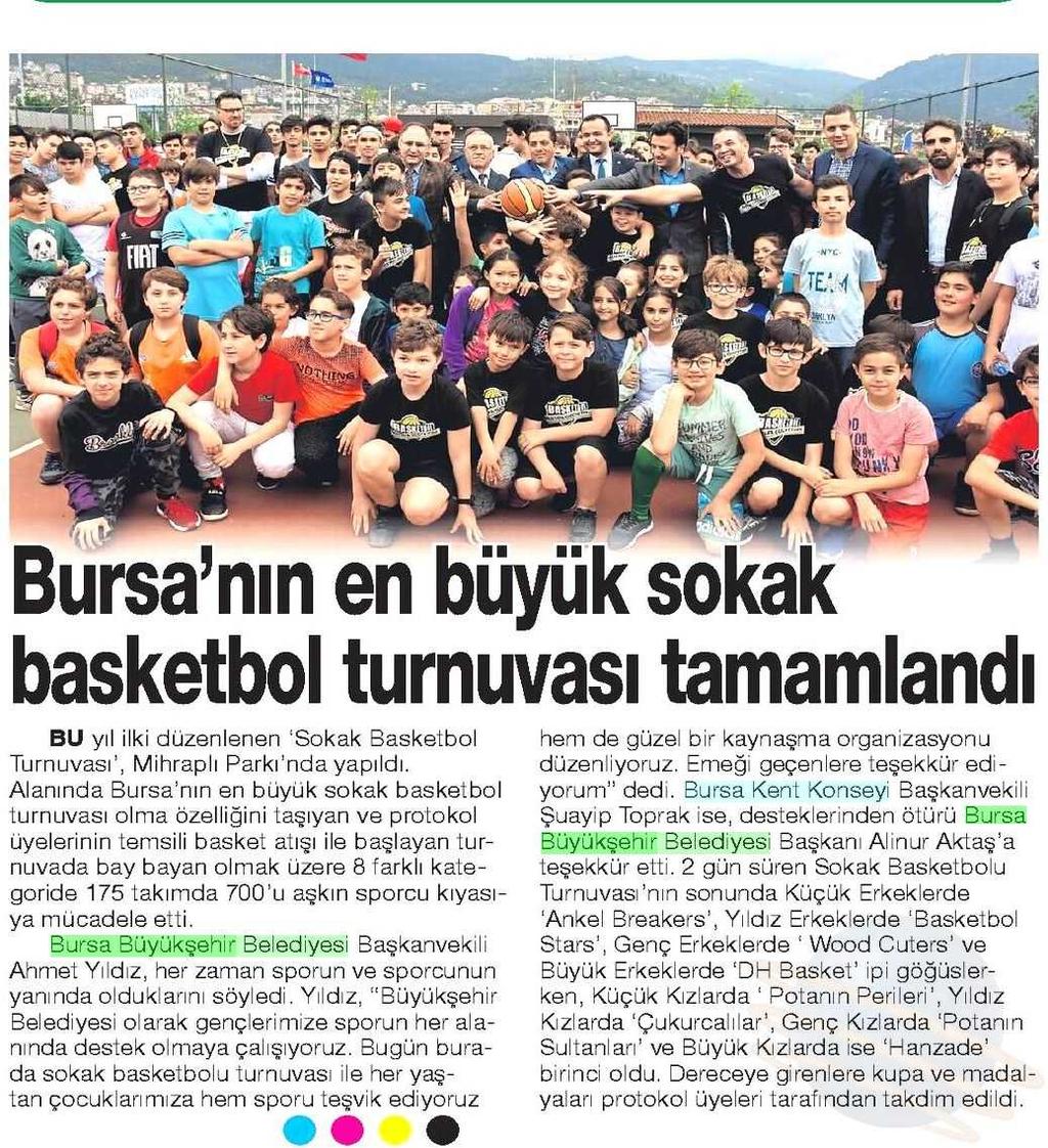 BURSA SOKAK BASKETBOL TURNUVASI TAMAMLANDI Yayın Adı :