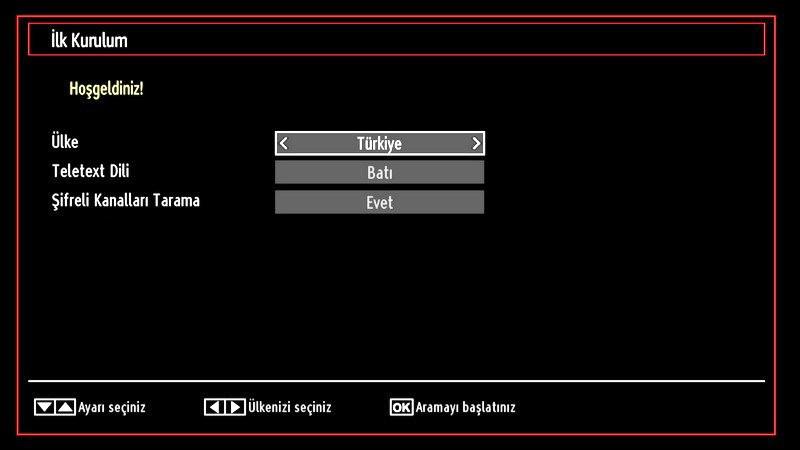 TXT tuşuna basıldığında, TV televizyon yayınına geri döner.