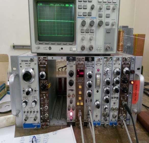 DENEYSEL ÇALIŞMALAR NÖTRON ZIRHLAMA TESTLERİ Howitzer BF₃ Preamp. Amp. Osi.