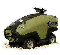 6) Askeri Alanda Robotik: Askeri alanda robotik özellikle insansız uçak ve tank denemelerinde yaygın olarak yer almaktadır.