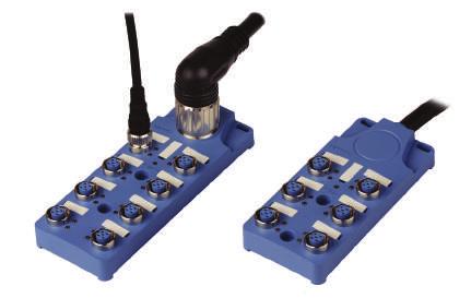 seçenekler ve konfigürasyonlar vardır Sensör Konektörleri PT Serisi Sensör Dağıtım Kutuları Ürün hattı: 4-pin M12 konektörlü (kablolu) 5-pin M12