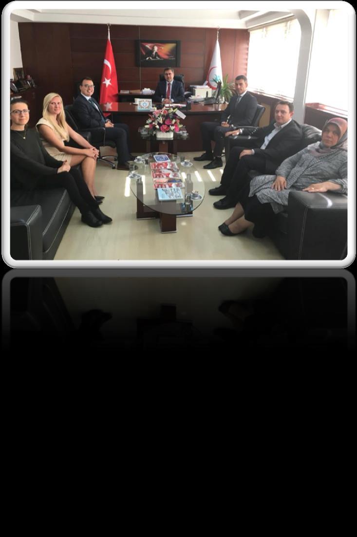 1 Kasım 2017 Yeni Yönetim Kurulumuz, İl Sağlık Müdürü Dr. Özcan Akan'ı Makamında ziyaret ettiler.