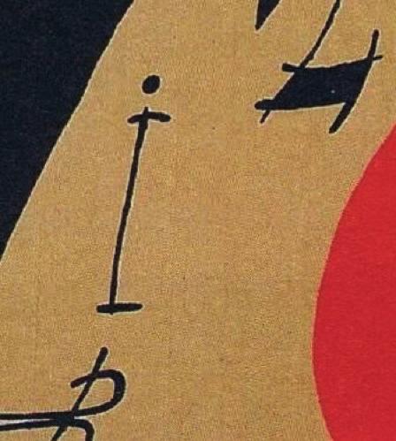 Bu fotoğrafa iyi bak. Joan Miró nun bir eserinin ayrıntısıdır.