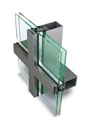 FC50-AS CEPHE SİSTEMİ CURTAIN WALL SYSTEM Kondens kanallı cephe Sistemi Curtain wall system with condense channel Düşey Profiller Mullion Profiles 30, 50, 80, 90, 100, 120, 140, 146, 150,