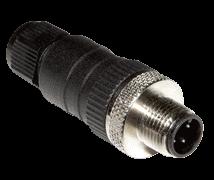 pin, düz Kafa B: Kablo: Blendajsız STE-204-G 6009932 Kafa A: Dişi konnektör, M2, 4 pin, düz Kafa B: Kablo: