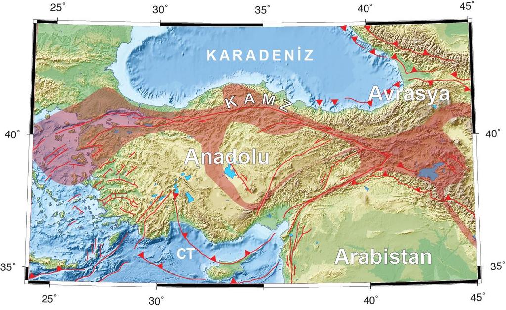 ruptured the NAFZ from Gerede in west to almost Erzincan in east, which was ruptured separately during the 1939, 1942, 1943 and 1944 events.