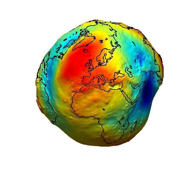 Yerkürenin matematiksel modeli Geoid Dünya