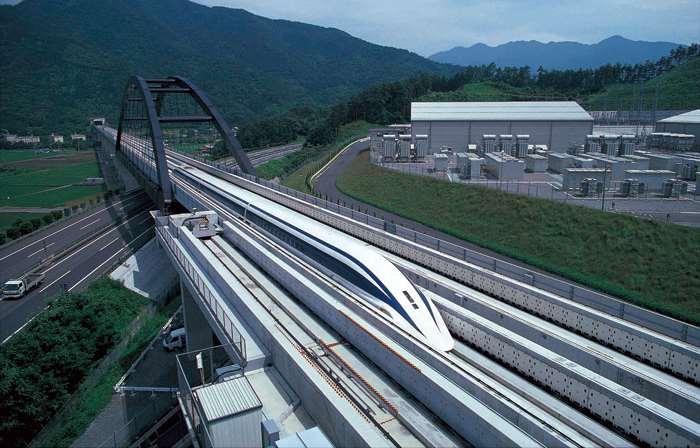 Yüksek hız trenleri manyetik levitasyonla çalışan trenler raylarla