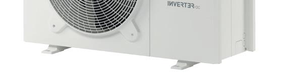 ISI POMPSI RINEXT PLUS S LINK Isıtma ve soğutma için split inverter hava/su ısı pompası Genişlik 60 cm Derinlik 32 cm