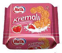 KREMA DOLGULU DRAJELI KORNET 32g HALK