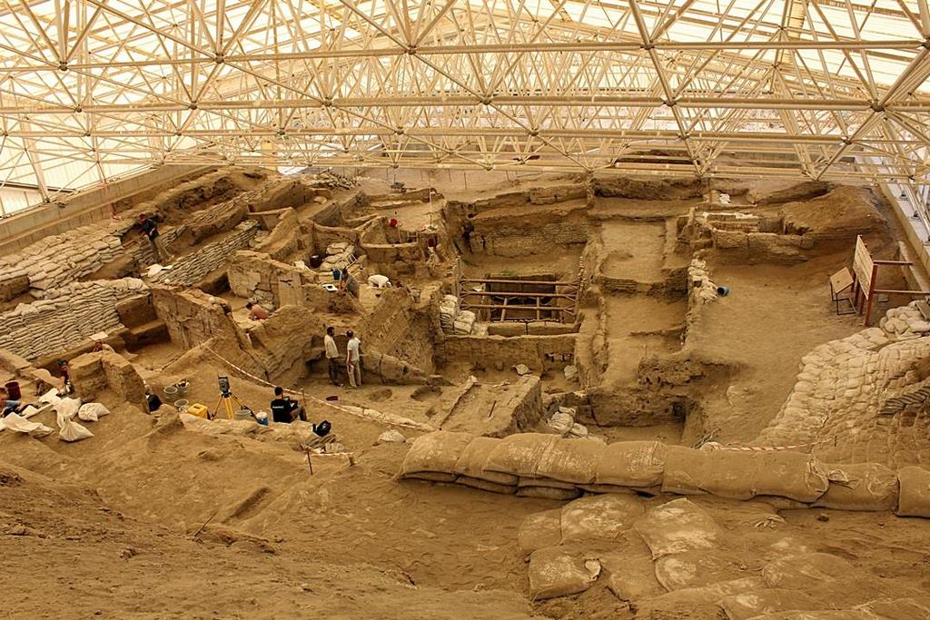 Çatalhöyük te