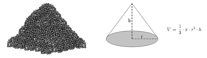 1.4.1.Yığın yoğunluğunun bulunması Yığın yoğunluğu, ρ yığın = Yığındaki cevherin kütlesi / Yığın hacmi Bu denklemde yığın hacmi = Yığını oluşturan parçaların gerçek hacmi + Parçalardaki kapalı boşluk