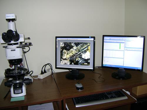Dış görünüşleri ile kolayca tanınabilen mineralleri içeren bir cevher örneği 75 mikron boyuna kadar stereo mikroskopla sayılabilir.