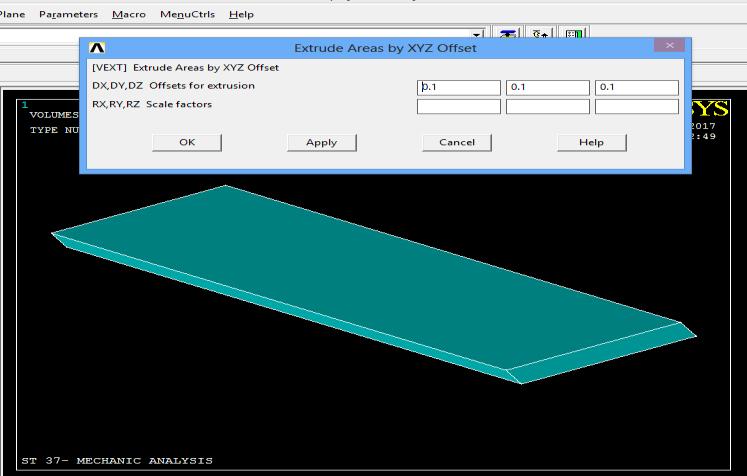 Şekil 1. St 37 çeliğinin 3d boyutunda modellenmesi b.