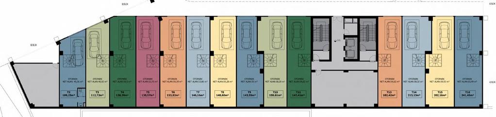 891 ADA 1 PARSEL C BLOK 1. BODRUM KAT 891 ADA 1 PARSEL C BLOK 2.