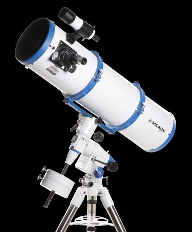 Aynalı Teleskoplar Newton Tipi Teleskoplar Aynalı teleskoplarda objektif bir aynadan oluşur. Aynadan yansıyan ışınlar teleskop tüpünün içine geri döner.