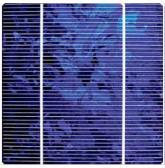 24 Şekil 2.9. Çok kristal Si [63]. 2.4.2. İnce film PV hücreler İnce film PV hücre tekniğinde, absorbans özelliği yüksek malzemeler kullanılarak daha az kalınlıkta (1-4 µm kalınlığında) güneş hücreleri elde edilebilir [66].
