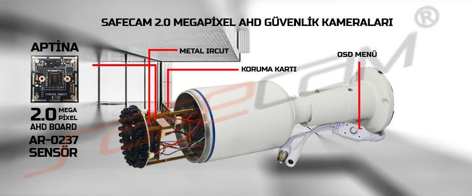 6 mm Lens - YATAY GÖRÜŞ AÇISI : 75 Derece $61,65 1684S PM-6118 42 IR Led, OSD MENÜ /