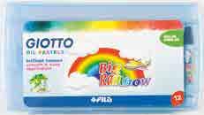 Giotto Big Rainbow Plastik Kutulu Yağlı