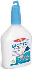 Giotto College Bricolage Glue Pen YIKANABİLİR Çok amaçlı kullanım: Kağıt, karton, kumaş, deri, ahşap,
