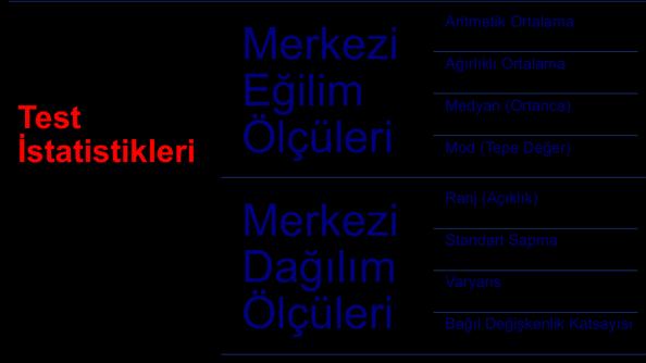 09.0.0 Verilerin Düzenlenmesi Bu testte sınıfın ne kadar iyi yaptığına dair bu listeden bazı veriler elde edebiliriz: Maksimum ve minimum değerler Puanların nasıl dağıldığı ve en çok hangi puanın olduğu.