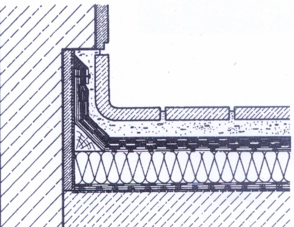 DERZİNDE PARAPET BİRLEŞİMİ Terrace roofs with