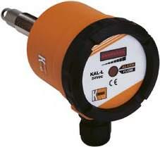 Akışmetre / Şalter / Kontrolör KAL - L Kalorimetrik Akışmetre / Şalter Pirinç Hava: 1-20 m/s t max