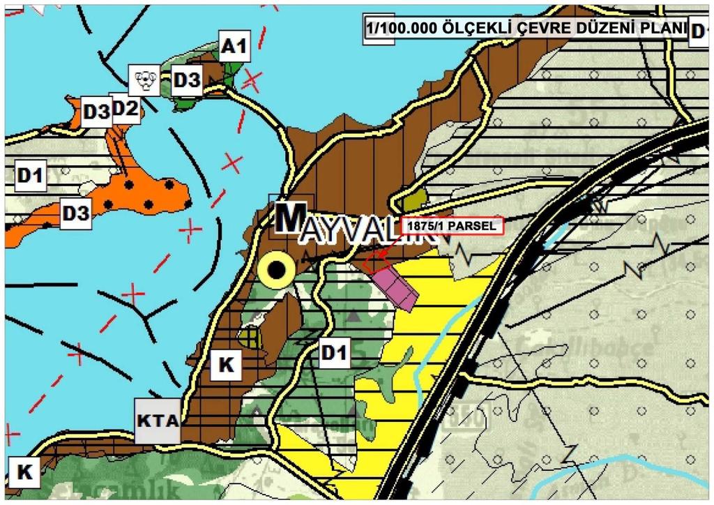 HALİNDE YAPILABİLİR. BU ALANLARDA UYGULAMA İMAR PLANI ONAYLANMADAN UYGULAMA YAPILAMAZ. denmektedir. Söz konusu 1/100.