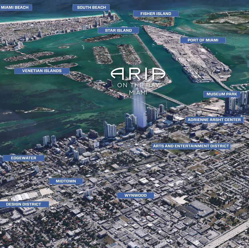 EDGEWATER: Miami nin hızla gelişmekte olan bölgesinin başlıca özellikleri; İç Denize kıyısı bulunan bölge gerek çehresi gerekse sosyal donatıları açısından çok beğenilmektedir.