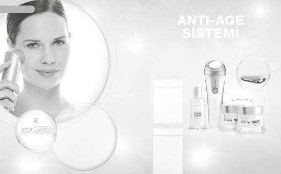 Nemlendirici Jel Krem 224,90 71002 LR ZEITGARD Anti-Age Sistemi Cildi Yeniden Yapılandıran Jel Krem 224,90 71006 LR ZEITGARD Anti-Age Sistemi Nemlendirici Set 1.