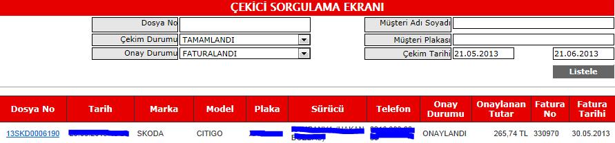 ve fatura kesilebileceği ile ilgili bir e-posta gönderecektir. Şekil-7.