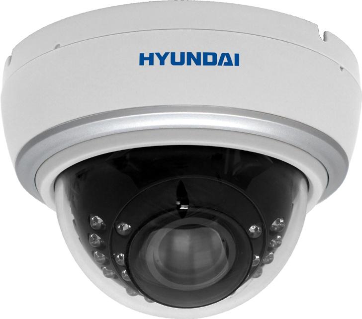 HCS-D7265V(-IR) Yüksek Çözünürlüklü True Day&Night Kamera HCS-D7265 serisi Dome ve IR Dome kameralar, renkli modda 650TVL çözünürlüğüne sahiptir.